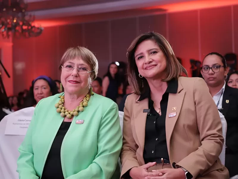 Karin Herrera: "El proporcionar más oportunidades a las mujeres, es uno de mis grandes objetivos en la Vicepresidencia"
